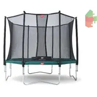 Berg Los veiligheidsnet voor comfort trampoline 330 cm - 3 poten(zonder palen)