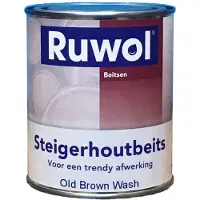 Ruwol Steigerhoutbeits Old Brown Wash 750 ml