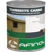 Afinol Tuinbeits Carbo Transparant Groen 750 ml