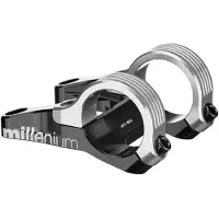 Sixpack Racing Millenium Stuurpen Ø31,8mm Directe montage, zwart/grijs 45mm 2023 Freeride & Downhill stuurpennen
