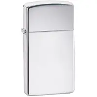 Zippo - Slanke hoogglans chroom aansteker