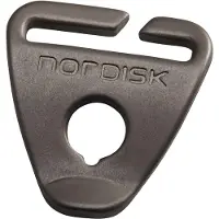 Nordisk Aluminium Helmet Slide 20mm 8 stuks, bruin 2023 Bevestigingsdelen