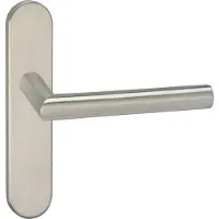 Impresso Deurbeslag | Deurklink met blindschild | | Harrow (RVS)