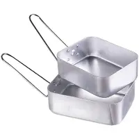 Mil-Tec - Brits Aluminium Geanodiseerde Mess Kit 2st