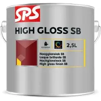 SPS High Gloss SB Lak - Op Kleur Gemengd - 2,5L