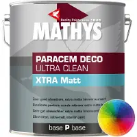 Mathys Paracem Deco Ultra Clean Xtra Mat - Op Kleur Gemengd - 10L