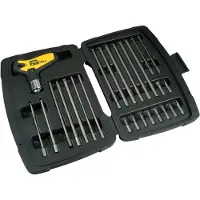 Stanley handgereedschap FatMax Stiftsleutelset Pistoolgreep met Ratel (27delig) - 0-79-153