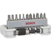Bosch Sets Prof (11-delige set schroefbit inclusief bithouder PH1-PH2-PH3/ PZ1-PZ2-PZ3/ T10-T15-T20-T25-T30, 25 mm) - 2607017578