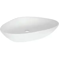 Differnz Waskom rigi 59x39x13 cm keramiek wit