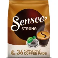 JDE Strong Koffiepads – 36 stuks – Donkere Branding met Krachtige Smaak