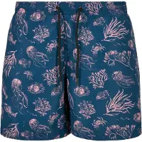 Urban Classics Zwemshorts marine / rosa