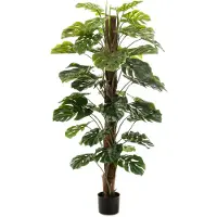 Emerald kunstplant gatenplant op paal 150 cm