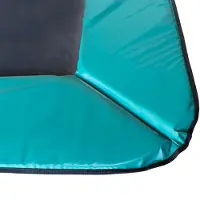 Magic Circle Pro Trampoline Rand Flat to the Ground Groen 214 x 305 cm