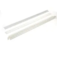 Bouwsales Ventilatierooster Fresh 101 HG wit compleet, 695x41x24 mm (lxhxb)