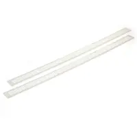 Bouwsales Ventilatierooster Fresh 13 wit compleet, 695x38x4mm (lxhxb)