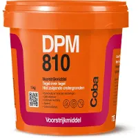 Coba Europe DPM810 voorstrijkmiddel voor niet zuigende ondergronden, tegel over tegel 1 liter