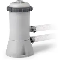 Intex 1000GAL 220V Filterpomp Gereedschap Voor Zwembad Snelle Grond Stalen Frame