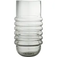 Bloomingville Belma Vaas, Grijs, Glas