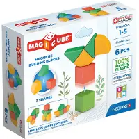 Geomag Magneetset - Magicube 3 Shapes Gerecycled - 6 Onderdelen - - OneSize - Magnetisch speelgoed