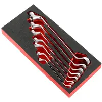 Facom module met 7 verdiepte ringsleutels van 6 tot 19 mm - MODM.55A-1