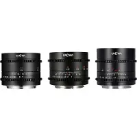 Laowa MFT Cine Prime 3-Lens Bundel 10mm + 17mm + 50mm