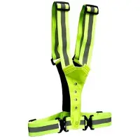 Huismerk Premium LED Veiligheidsvest - 30-43 cm