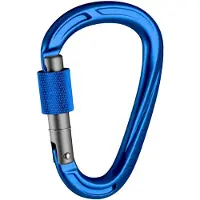 Mammut Crag HMS Screwgate Carabiner - Karabiner Ultramarine Screw Gate