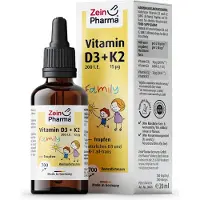 ZeinPharma - Vitamine D3 + K2 Familie Druppels - 20 ml