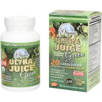 Natures Plus Organic Ultra Juice Green (90 Organic Bi-Layered Tablets) - Nature's Plus