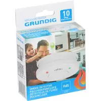 Grundig Rookmelder Wit - 10 Jaar Levensduur