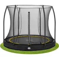 Salta Comfort Edition Ground Trampoline met Veiligheidsnet - 213 cm - Zwart