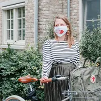 Yoursurprise Mondkapje (niet-medisch) - L - bedrukken