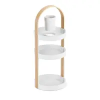 SmartaSaker Bellwood opbergbak 20x20x50cm Kunststof Wit/naturel 1015098-668