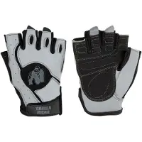 Gorilla wear Mitchell Training Gloves - Fitness Handschoenen - Zwart/Grijs - 3XL