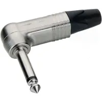 Neutrik 6.35 mm jack plug | M | (Mono, Metaal, Haaks)