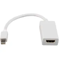 Dolphix Mini DisplayPort 1.1 naar HDMI 1.3 adapter (Full HD 1080p) / wit - 0,20 meter