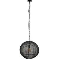 Dutchbone Hanglamp Meezan M Black