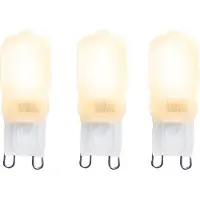 LUEDD Set van 3 G9 LED lampen CUTE PC 2W 200 lm 2700K