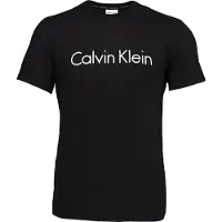Calvin Klein Comfort Cotton T-shirt, crew neck shirt O-hals, zwart | XL