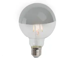 Calex Led lamp E27 | Globe | (3.5W, 250lm, 2300K, Dimbaar, Kopspiegel)