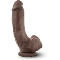 Blush Novelties Dr. Skin - Mr. Mayor Dildo Met Zuignap 21 cm - Chocolate