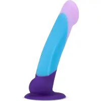 Avant Purple Haze - dildo met zuignap - siliconen - paars multicolor