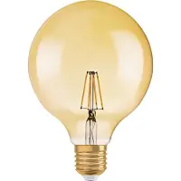 Osram GLOBE GOLD Gloeilamp Glashelder E27 7 W 1906 Warm Wit