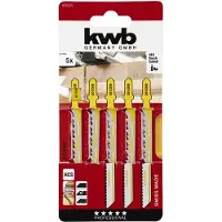 Kwb Decoupeerzaagbladen - Middel Hout 6202-25