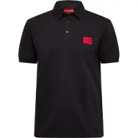 HUGO Shirt 'Dereso' rood / zwart