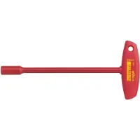 Wiha 336N SW 17,0x230 VDE Dopschroevendraaier VDE Sleutelbreedte (metrisch): 17 mm Koplengte: 230 mm DIN EN 60900