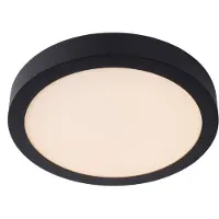 Lucide Brice-LED Badkamer Plafondlamp Ø 30 cm | Black