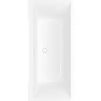 Villeroy & Boch Subway 3.0 bad rechthoek 180x80cm - stone white ubq180sbw2dv-rw