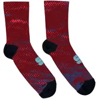 Sportful Fietssok Cliff Socks Cayenna Red-Schoenmaat 36 - 39