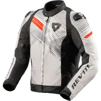 REV'IT! Apex TL Jas Wit Zwart Maat S